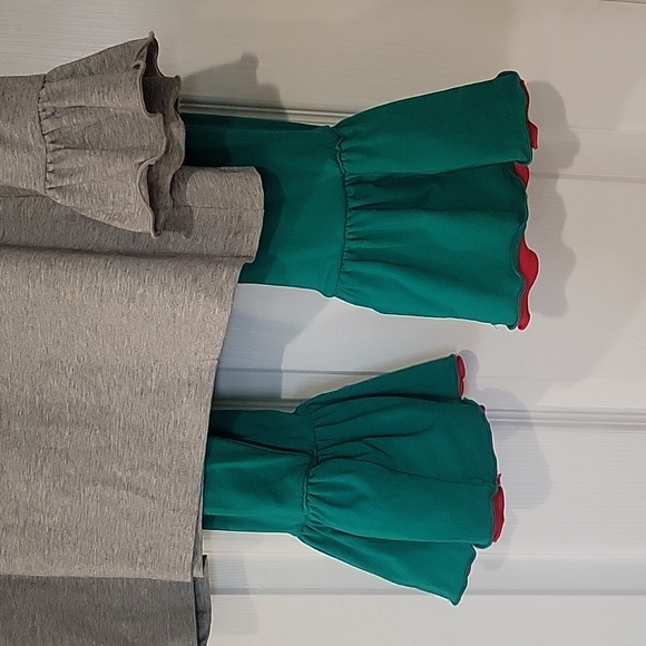 Reversible Grinch ruffle set - Picture 5 of 7